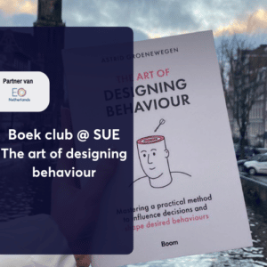 Boek club at SUE – The art of designing behaviour
